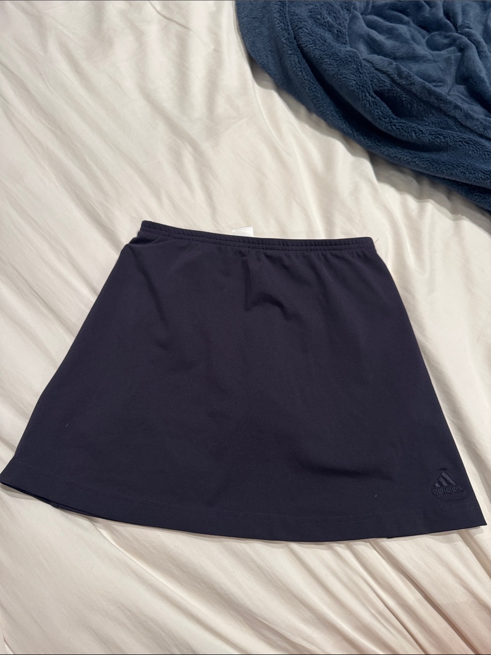 adidas Navy A-Line Athletic Skirt